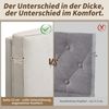 Celya Polsterbett mit Lattenrost und Kopfteil (ohne Matratze, hydraulischer Stauraum) Bild 4