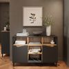 Kommode Marelle Anthrazit/Artisan 120 x 81.3 cm mit 2 Türen Vicco Bild 3