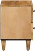 vidaXL Nachttisch 2 pcs Braun 40 x 33,5 x 46 cm Massivholz Mango 4018915 Bild 4