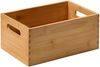 KESPER Stapelkiste 57411 aus FSC zertifiziertem Bambus / Allzweckkiste 28,5 x 18,5 x 13 cm / Holzkiste Bild 1