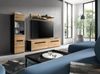 Vitrine >Canu< in Basalt Grau / Artisan - 36x125x33cm (BxHxT) Bild 5