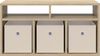 vidaXL Lowboard mit Schubladen Sonoma-Eiche 72 x 22,5 x 38 cm 8000574 Bild 4