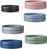 Mepal | Lunchpot Vario Ellipse | erstelle dir deinen Lunchpot wie er dir gefällt | Praktischer Müslibecher | Geeignet für Tiefkühler, Mikrowelle & Spülmachine | Nordic Blue Bild 2