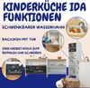 Coemo Spielküche Ida 4er Set aus Holz 4-tlg. Kinderküche in Grau Bild 2