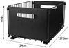 JEOBEST Küchenorganizer-Set Küchenregal Regal mit 2 Korb Auszügen, Schrank Organizer, (2-tlg. 38x25x19cm) Hochwertiger Karbonstahl, Kein Bohren erforderlich Bild 4