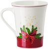 Hutschenreuther Nora Becher mit Henkel, Bone China, Weihnachtszeit Auto, 400 ml, 02048-726044-15505 Bild 2