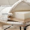 HOMCOM Relaxsessel mit Armlehnen (Loungesessel, 1-St, Sessel), Elegante Steppung, ergonomisch, robust Bild 4