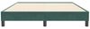 vidaXL Bettgestell ohne Matratze Dunkelgrün 140x210 cm Samt 4101358 Bild 5