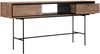 Konsole Metropole aus Teak und Metall, Industrial Stil, natur, mit 2 Schubladen und 1 Fach Bild 2