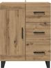 vidaXL Sideboard Artisan-Eiche 69,5 x 34 x 90 cm Verbundholz und Eisen 881646 Bild 5