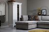 Ecksofa Thomas Cord, links Hellgrau Bild 3