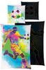 Carpe Sonno Kinderbettwäsche 135x200 +10 SPIELE +KINDERBUCH Baumwoll Bettwäsche Kind Jungen Mädchen, Renforcé, 2 teilig, Coole Fussballbettwäsche Set Sport Soccer Fussball Spieler Bild 5