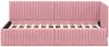 vidaXL Eckbettgestell mit Kopfteil Rosa 90 cm x 190 cm Samt 42016259 Bild 5
