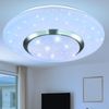 RGB LED Deckenleuchte, Fernbedienung, Sterneneffekt, D 34 cm Bild 2