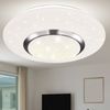 RGB LED Deckenleuchte, Fernbedienung, Sterneneffekt, D 34 cm Bild 5