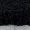 Shaggy Teppich SYDNEY BLACK 120 X 120cm Rund Bild 5