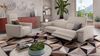Sofanella Dreisitzer STELLA Stoffsofa Stoffcouch Designersofa in Gelb XL: 234 Breite x 107 Tiefe Bild 3