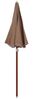 vidaXL Sonnenschirm mit Stahl-Mast 180 cm Taupe 47801 Bild 2
