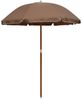 vidaXL Sonnenschirm mit Stahl-Mast 180 cm Taupe 47801 Bild 1