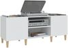 vidaXL Plattenschrank Weiß 121 x 38 x 48 cm Holzwerkstoff 831925 Bild 4