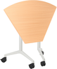 Klappbares Eck-Schreibtischmodul CAVI Braun 90 cm 64 cm Bild 5