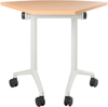 Klappbares Eck-Schreibtischmodul CAVI Braun 90 cm 64 cm Bild 4