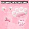 Cute Gaming Stuhl Katzenohren Lendenkissen Ergonomisch Pink Bild 4