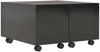 vidaXL Couchtisch Hochglanz-Schwarz 60x60x35 cm Holzwerkstoff 283722 Bild 2