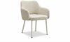 KAWOLA Gartenstuhl AMUR Outdoor Stoff cremefarben 80 x 62 x 62 cm Bild 3