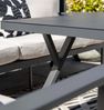Garden Impressions Sergio Lounge-Dining Sofa Set 4-tlg.- Aluminium Gartenlounge & Dining-Tisch Bild 5