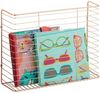 mDesign Wandregal Ablage Aufbewahrung Regal Organizer Metall Roségold Bild 5