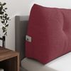 vidaXL Rücken Kissen Weinrot 140 x 24 x 50 cm Stoff 42014502 Bild 5