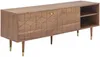 Vente-unique - PARIOMA TV unit Holz, Platte BraunGold - B 40 cm x H 55 cm x L 150 cm Bild 4