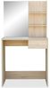 vidaXL Schminktisch Holzwerkstoff 75x40x141 cm Eiche 244862 Bild 3