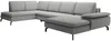 Vente-unique - ARCHIBALD Sofa Stoff Grau - B 205 cm x H 82 cm x L 347 cm Bild 3