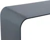 Vente-unique - KARDEMO Büromöbel Glas Grau - B 60 cm x H 75 cm x L 120 cm Bild 5