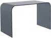 Vente-unique - KARDEMO Büromöbel Glas Grau - B 60 cm x H 75 cm x L 120 cm Bild 2