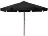 Sonnenschirm, Terrassenschirm mit Holzmast 330 cm Schwarz Bild 2