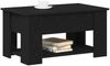 vidaXL Couchtisch Schwarz Eichen-Optik 79 x 49 x 41 cm Holzwerkstoff 862765 Bild 3