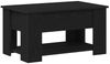 vidaXL Couchtisch Schwarz Eichen-Optik 79 x 49 x 41 cm Holzwerkstoff 862765 Bild 2