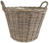 Pflanzkorb Pflanzkübel Übertopf Blumentopf Rattan mit Innenfolie Laursen 3785-00 Bild 4