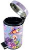 Sanilo Kosmetikeimer Kolibri, 3 Liter, Bad Mülleimer mit Absenkautomatik & Innenbehälter Bild 4