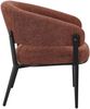 Selsey 'Symbled' Loungesessel mit Chenille, Kupferbraun Bild 2