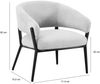 Selsey 'Symbled' Loungesessel mit Chenille, Kupferbraun Bild 4