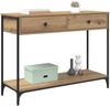 Konsolentisch, Beistelltisch, Konsole Artisan-Eiche 100 x 34,5 x 75 cm Holzwerkstoff Bild 3
