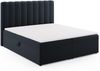 Micadoni Boxspringbett Kelp Samt Dunkelblau 180x200 Bild 2
