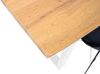 Esstisch Baumkante Holz-Optik Wildeiche 160 x 85 U-Gestell weiß JOSY 142463988 Bild 4