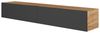Planetmöbel TV Board 200 cm Gold Eiche/Anthrazit, TV Schrank mit 2 Klappen als Stauraum, Lowboard hängend oder stehend, Sideboard Wohnzimmer Bild 5