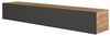 Planetmöbel TV Board 200 cm Gold Eiche/Anthrazit, TV Schrank mit 2 Klappen als Stauraum, Lowboard hängend oder stehend, Sideboard Wohnzimmer Bild 4