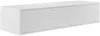 Vente-unique - ARNEGA Waschbeckenmöbel Holz, Platte Weiß - B 47 cm x H 32 cm x L 150 cm Bild 3
